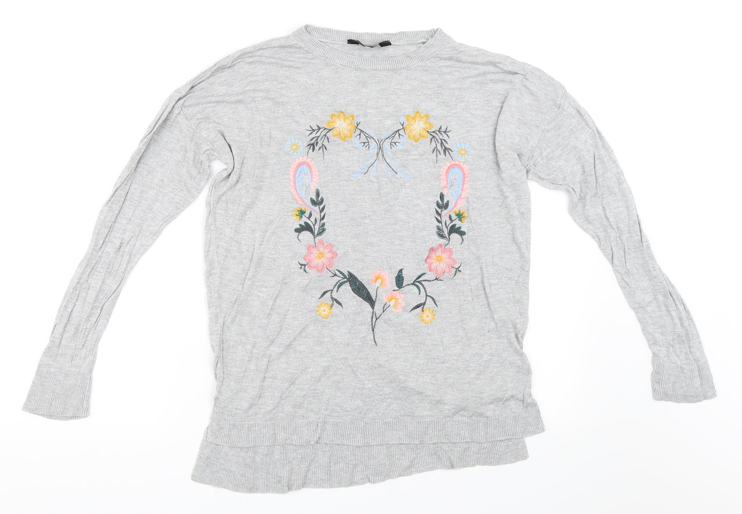 F&F Womens Grey   Pullover Jumper Size 14