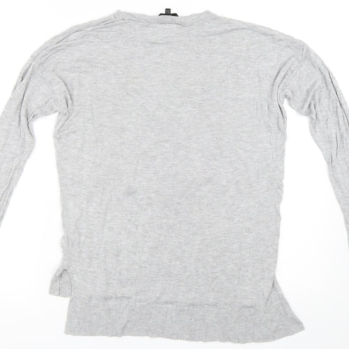 F&F Womens Grey   Pullover Jumper Size 14