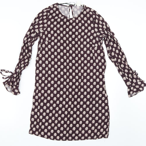 H&M Womens Purple   Tunic Blouse Size 32