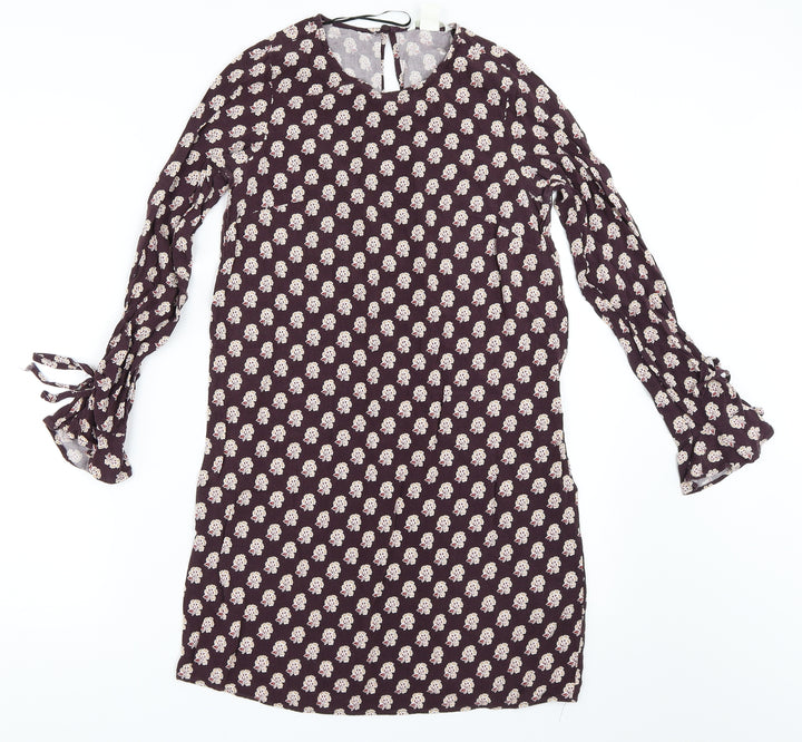 H&M Womens Purple   Tunic Blouse Size 32