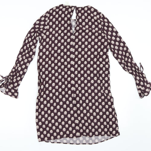 H&M Womens Purple   Tunic Blouse Size 32
