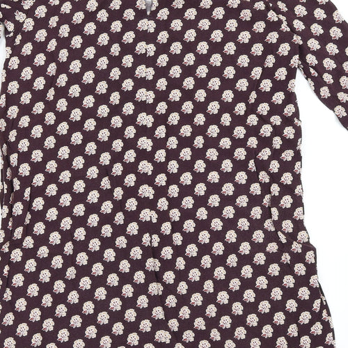 H&M Womens Purple   Tunic Blouse Size 32