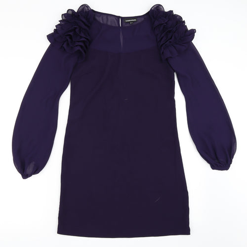 Warehouse Womens Purple   Shift  Size 8