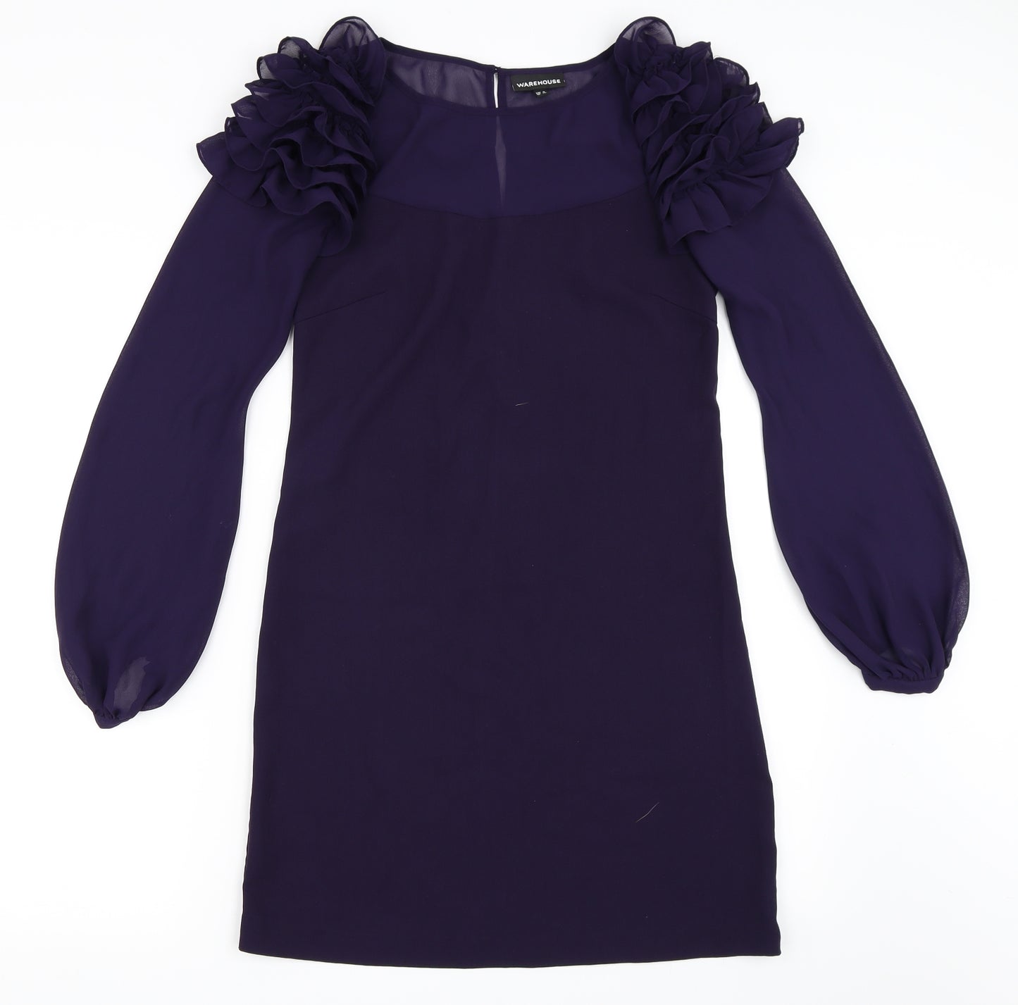 Warehouse Womens Purple   Shift  Size 8