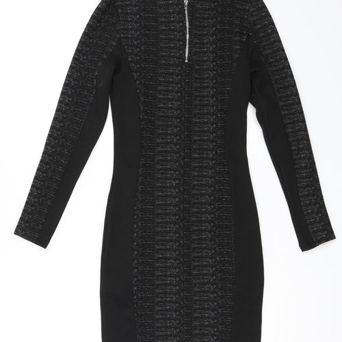 H&M Womens Black   Bodycon  Size 6