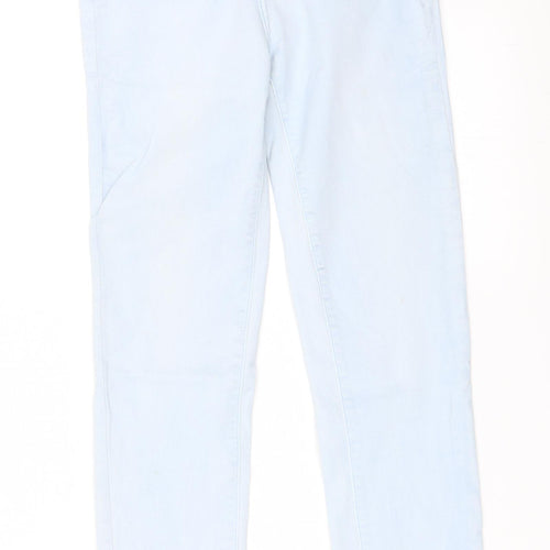 Preworn Womens Blue  Denim Skinny Jeans Size 10 L29 in
