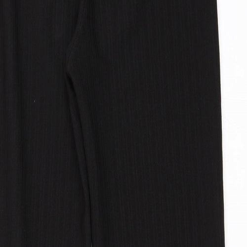 AMARANTO Womens Black   Trousers  Size 8 L27 in