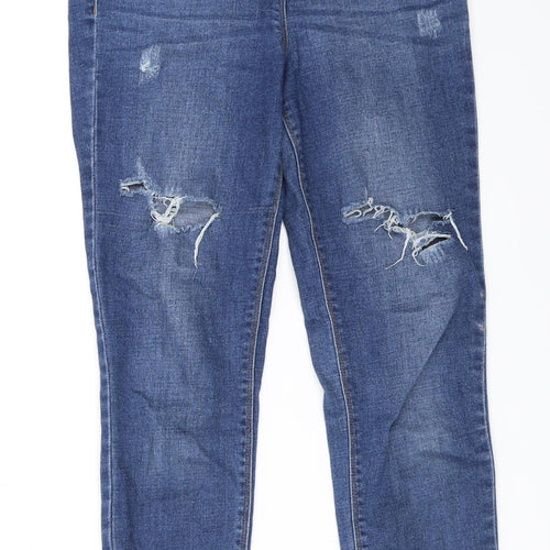 Matalan Womens Blue  Denim Skinny Jeans Size 10 L27 in