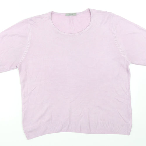 Marks and Spencer Womens Purple   Pullover Jumper Size 18