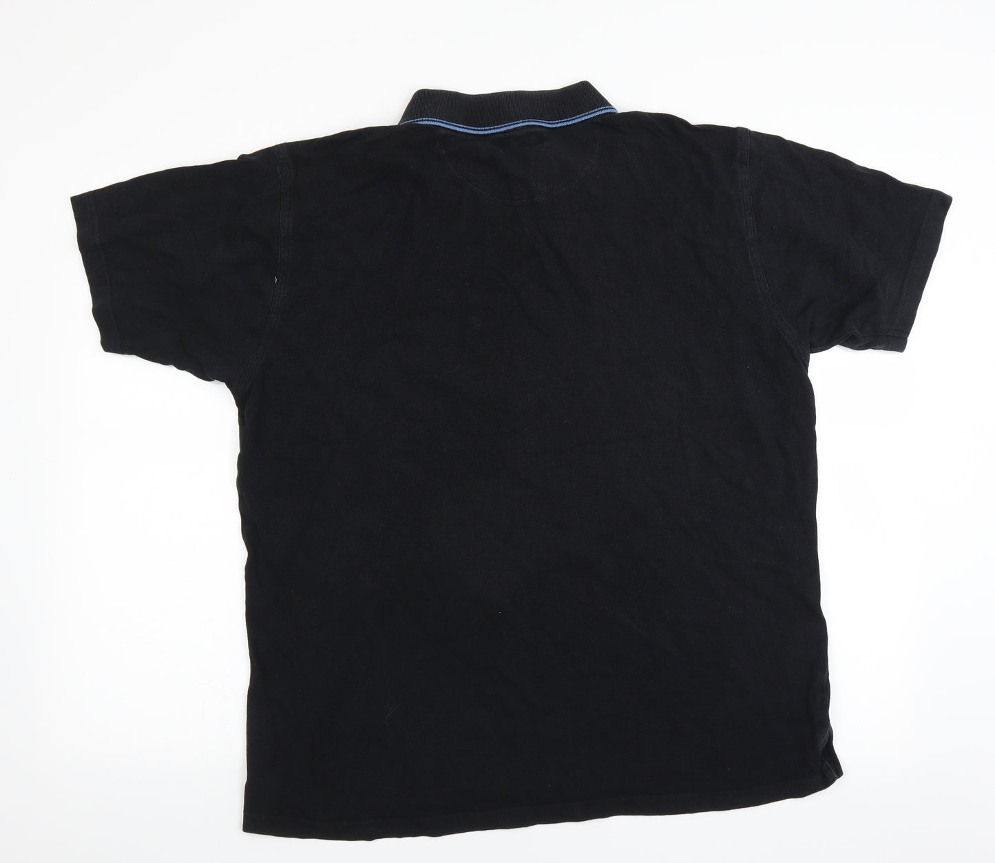 The Golf Co Mens Black    Polo Size L