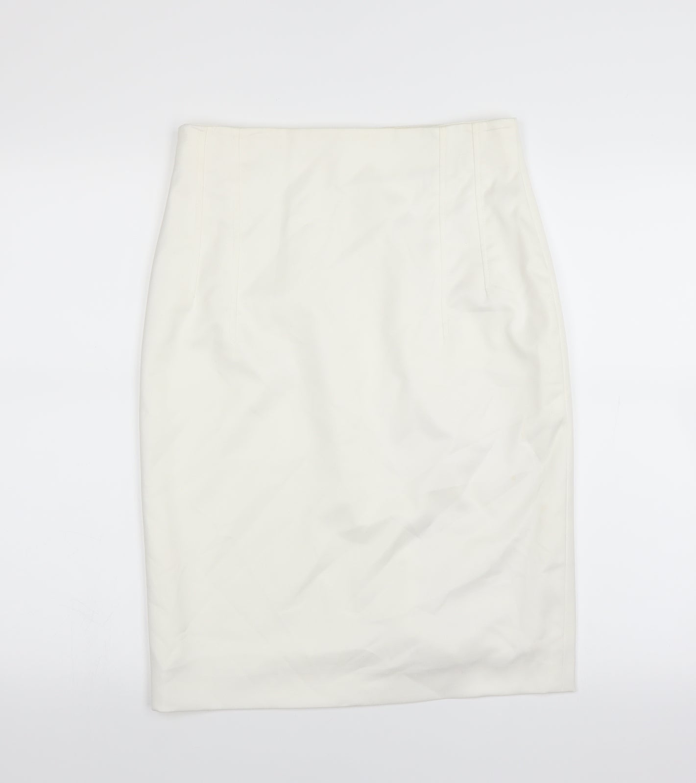 Principles Womens White   Straight & Pencil Skirt Size 12