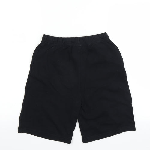 George Boys Black   Sweat Shorts Size 12-13 Years