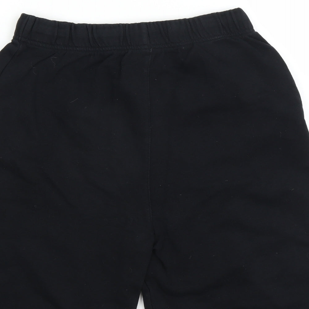 George Boys Black   Sweat Shorts Size 12-13 Years
