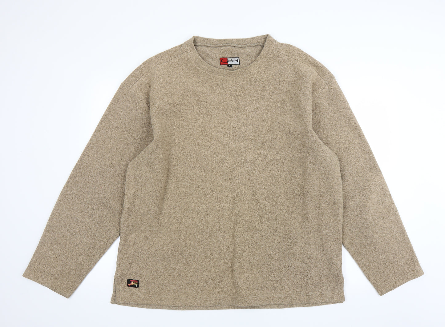 Gelert Mens Beige  Fleece Pullover Jumper Size XL