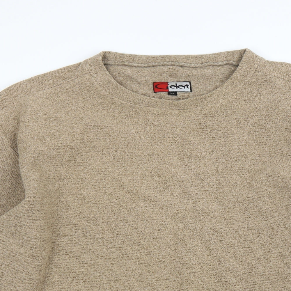 Gelert Mens Beige  Fleece Pullover Jumper Size XL