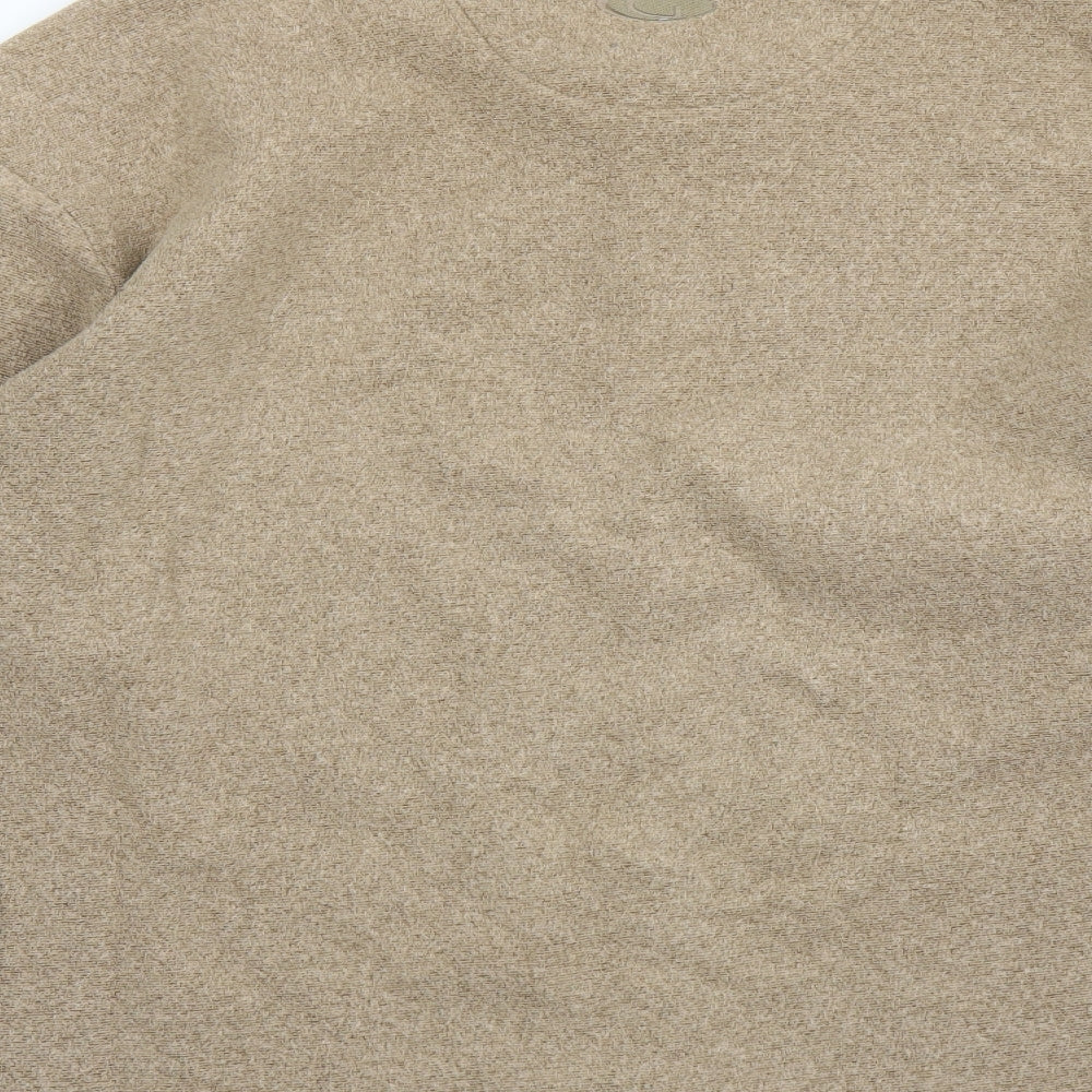 Gelert Mens Beige  Fleece Pullover Jumper Size XL