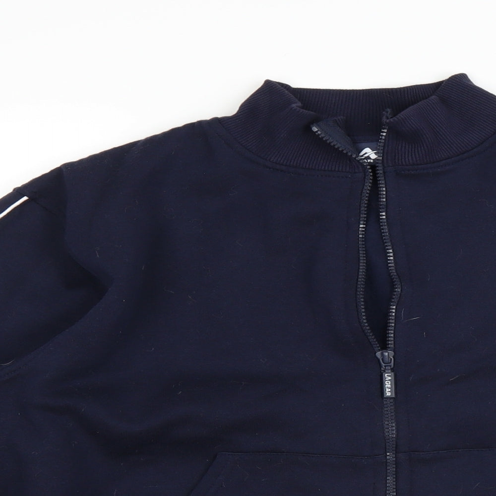 LA Gear Womens Blue   Full Zip Sweatshirt Size 16