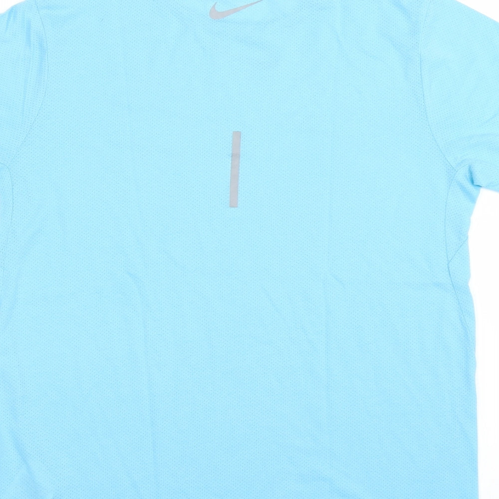 Nike Boys Blue   Basic T-Shirt Size 13-14 Years  - DRI-FIT nike running
