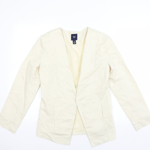 Gap Womens Ivory   Jacket Suit Jacket Size 6