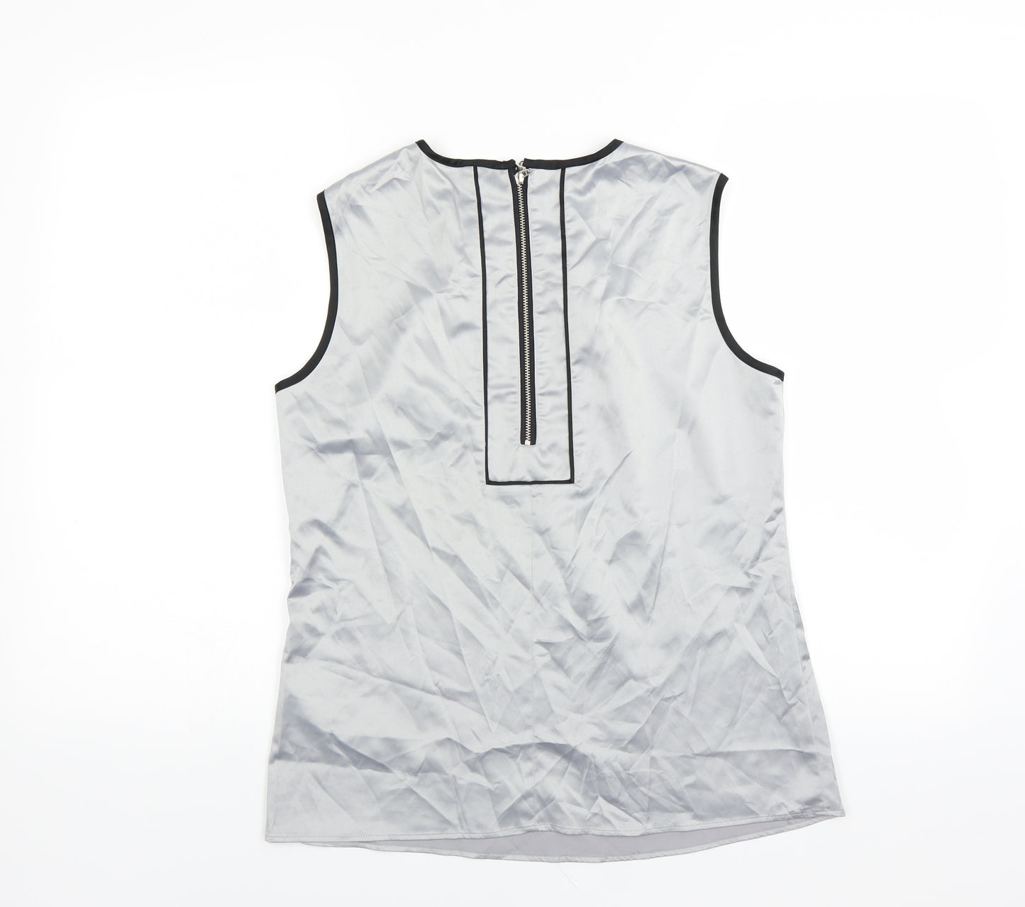 Marks and Spencer Womens Silver   Basic Blouse Size 12