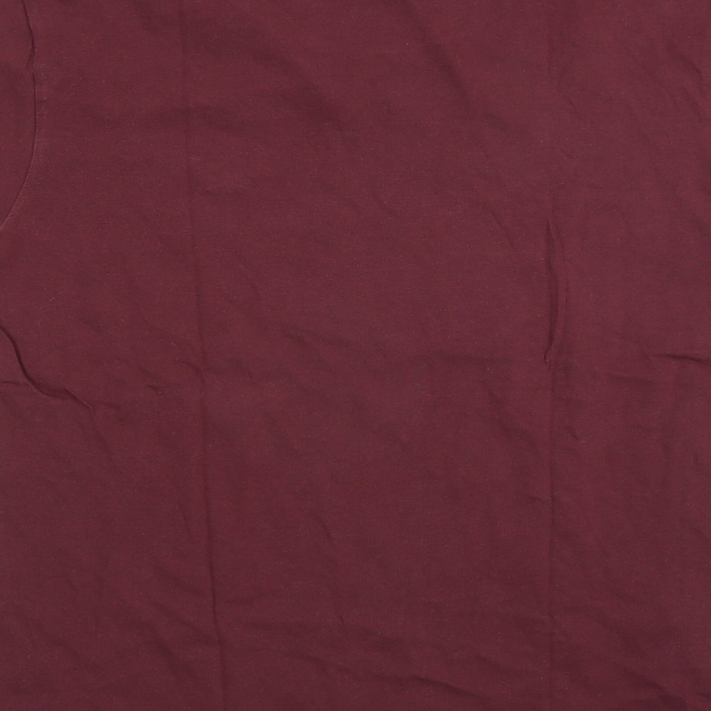 Lacoste Boys Purple   Basic T-Shirt Size 16 Years