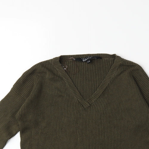 New Look Girls Green  Knit Pullover Jumper Size 12-13 Years
