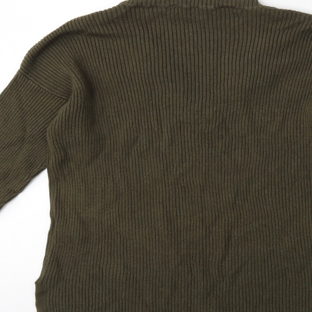 New Look Girls Green  Knit Pullover Jumper Size 12-13 Years
