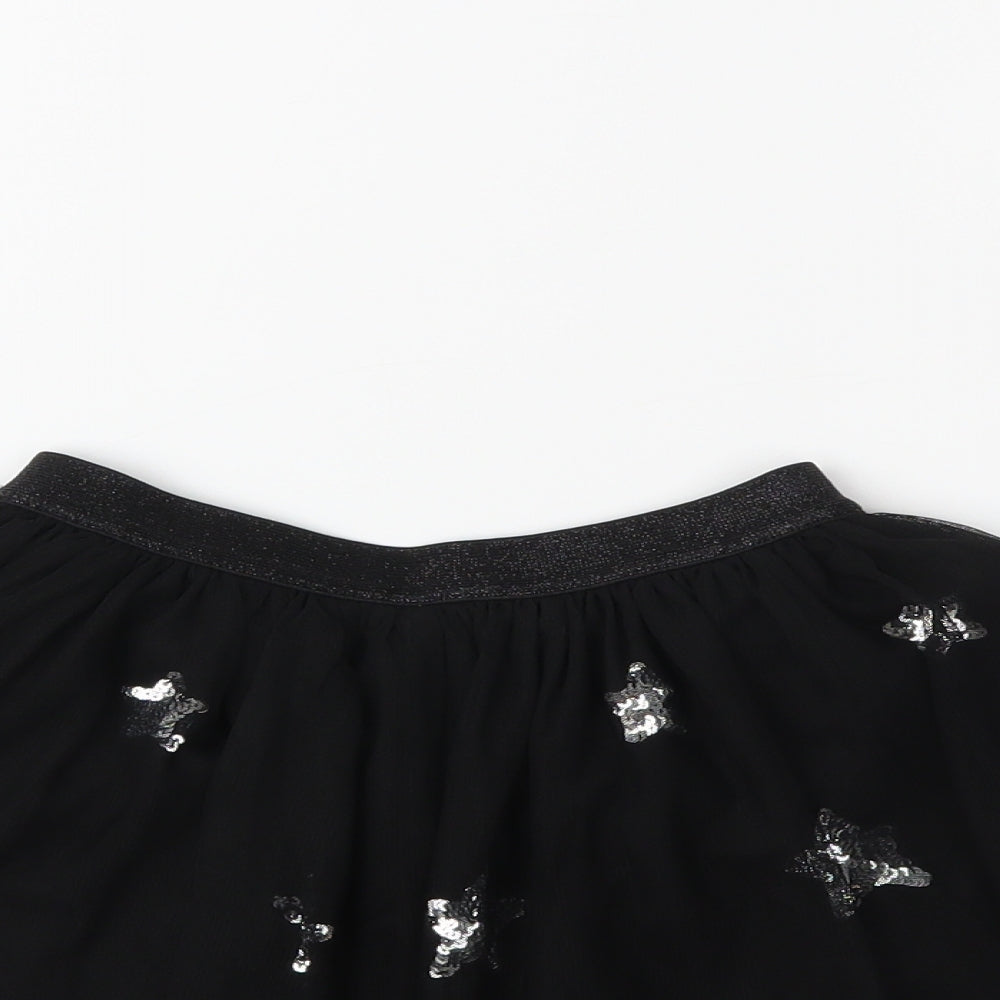 Nutmeg Girls Black   Tutu Skirt Size 5-6 Years