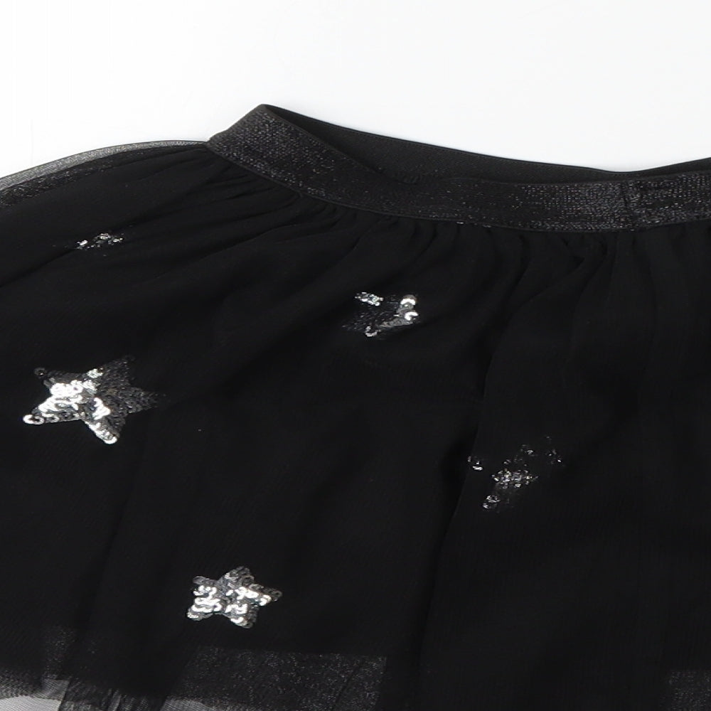 Nutmeg Girls Black   Tutu Skirt Size 5-6 Years