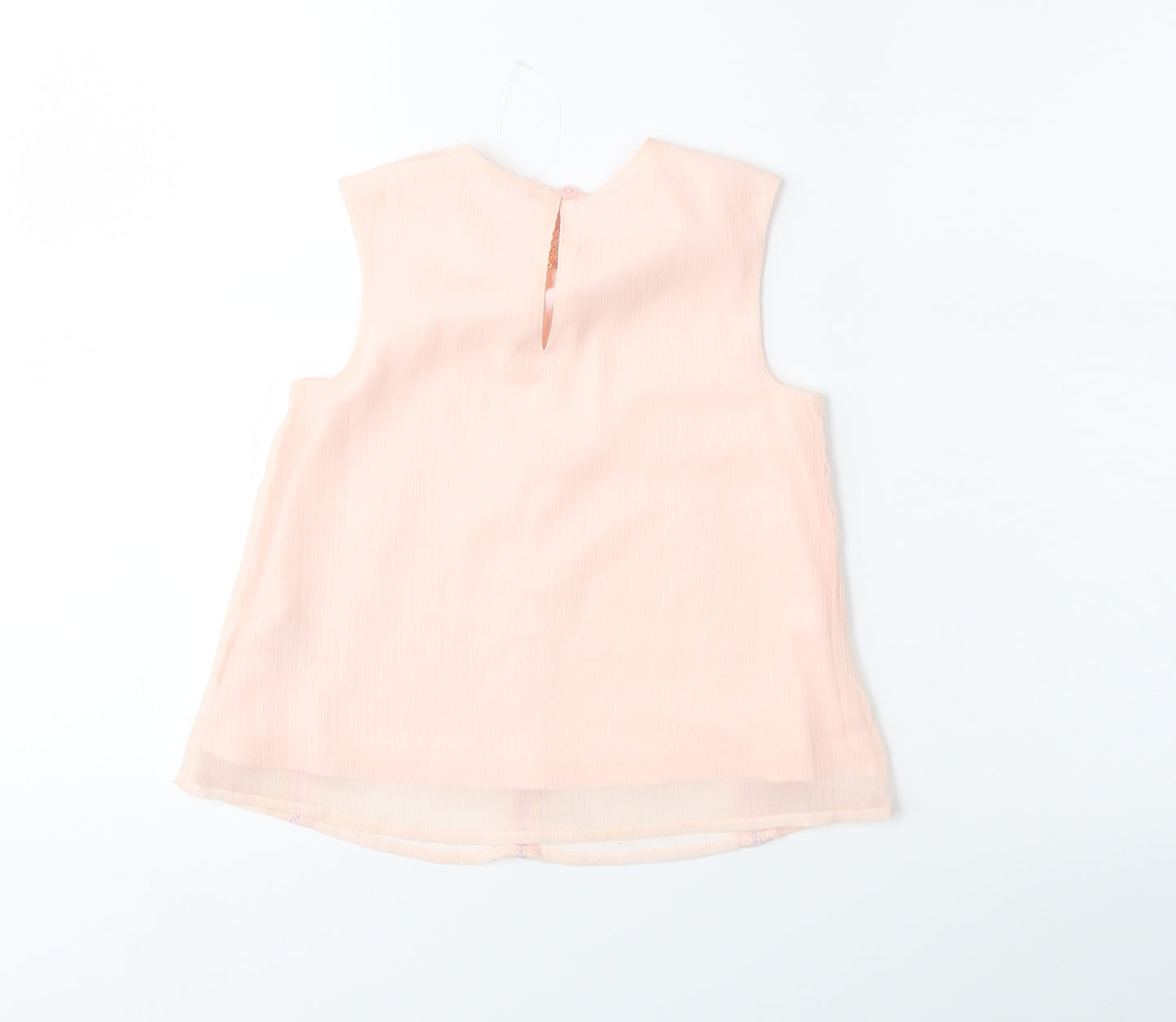 George Girls Pink   Basic Blouse Size 5-6 Years