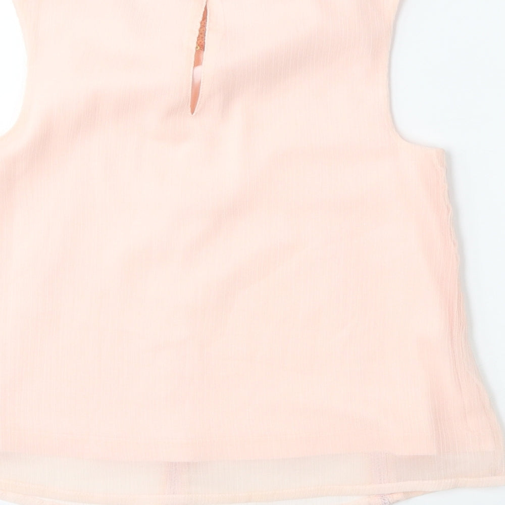 George Girls Pink   Basic Blouse Size 5-6 Years