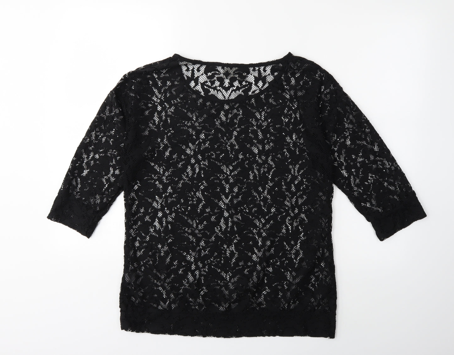 NEXT Womens Black   Basic T-Shirt Size 10