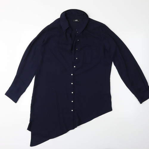 Wallis Womens Blue   Basic Blouse Size S