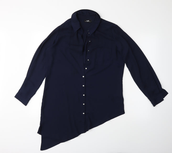 Wallis Womens Blue   Basic Blouse Size S