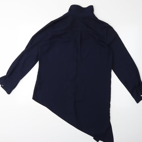 Wallis Womens Blue   Basic Blouse Size S