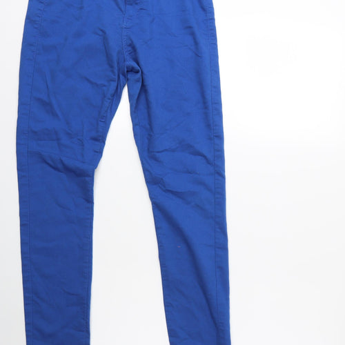 Preworn Womens Blue  Denim Skinny Jeans Size 30 in L27 in