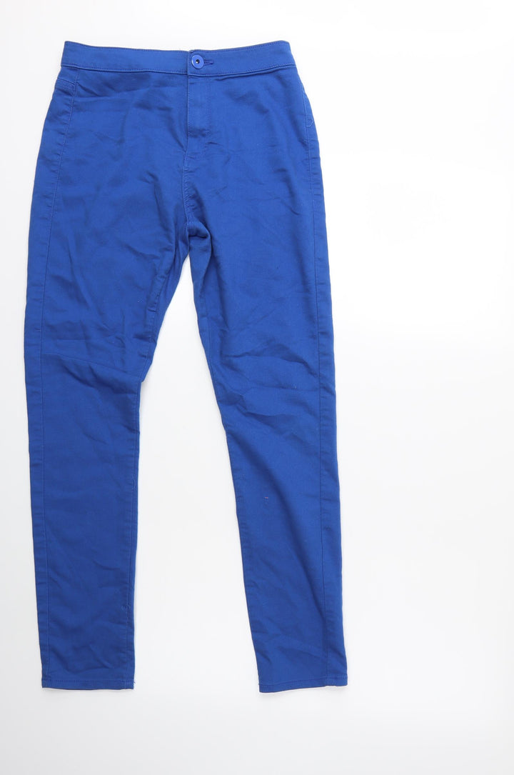 Preworn Womens Blue  Denim Skinny Jeans Size 30 in L27 in