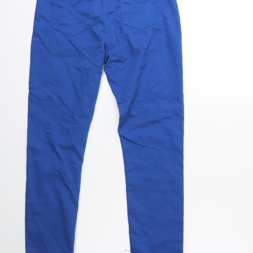 Preworn Womens Blue  Denim Skinny Jeans Size 30 in L27 in