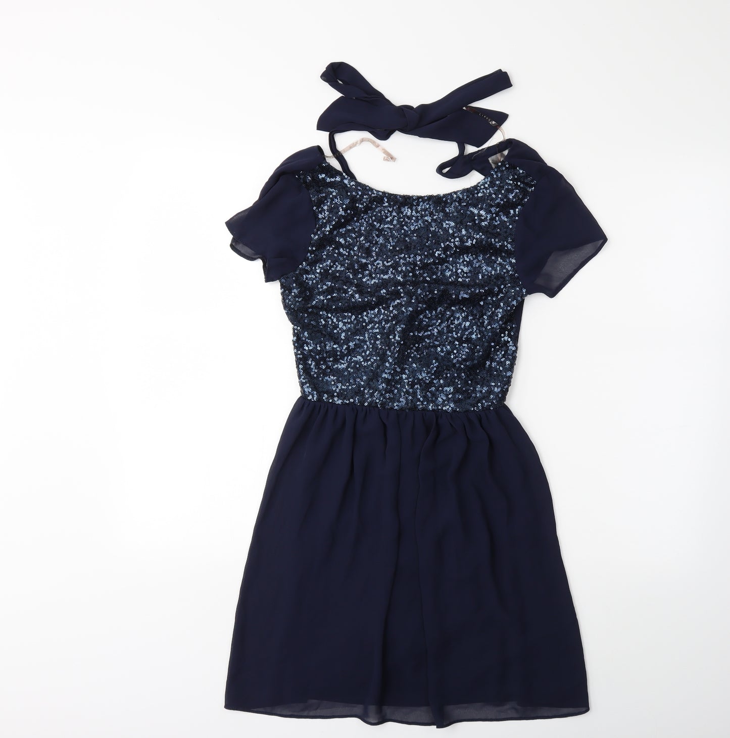 Lipsy Womens Blue   Fit & Flare  Size 10