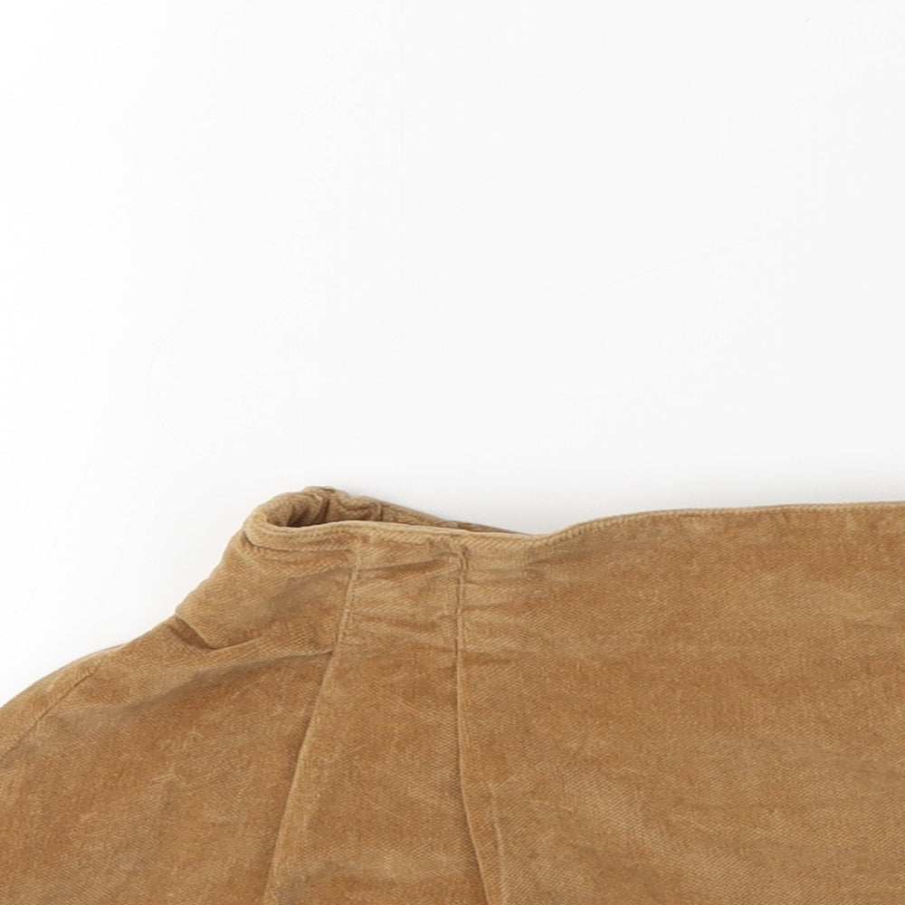 TU Girls Brown   Mini Skirt Size 5 Years