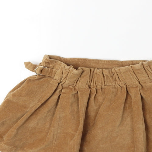 TU Girls Brown   Mini Skirt Size 5 Years