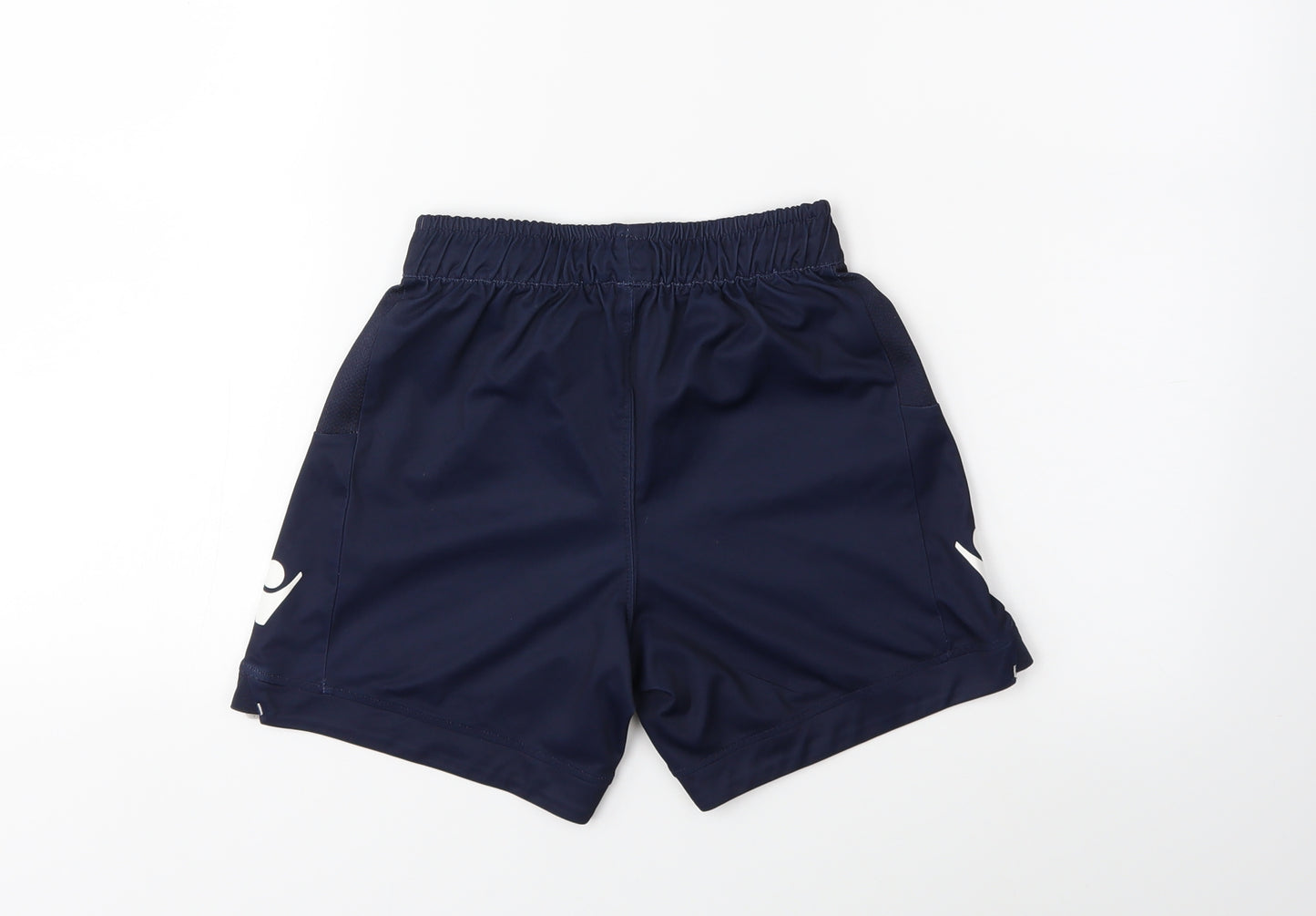 Leeds United Boys Blue   Sweat Shorts Size 5-6 Years