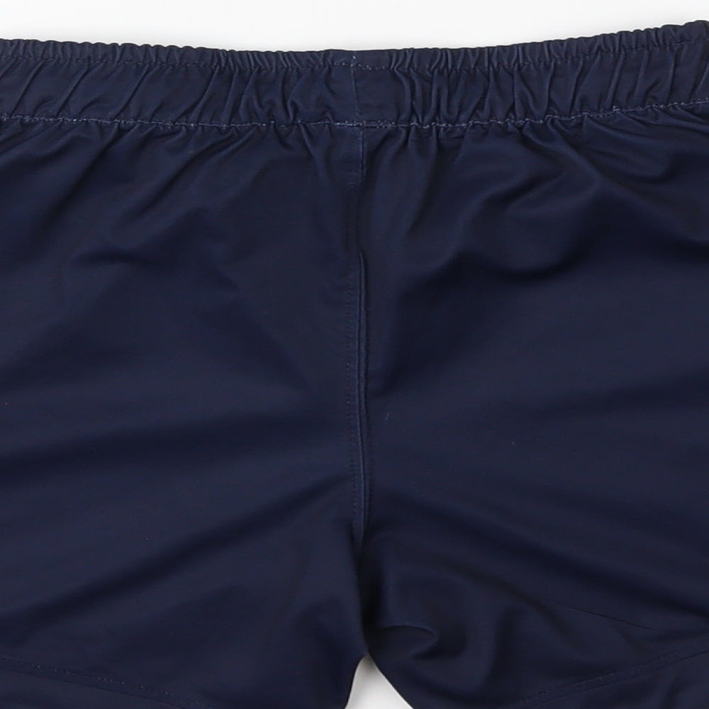 Leeds United Boys Blue   Sweat Shorts Size 5-6 Years