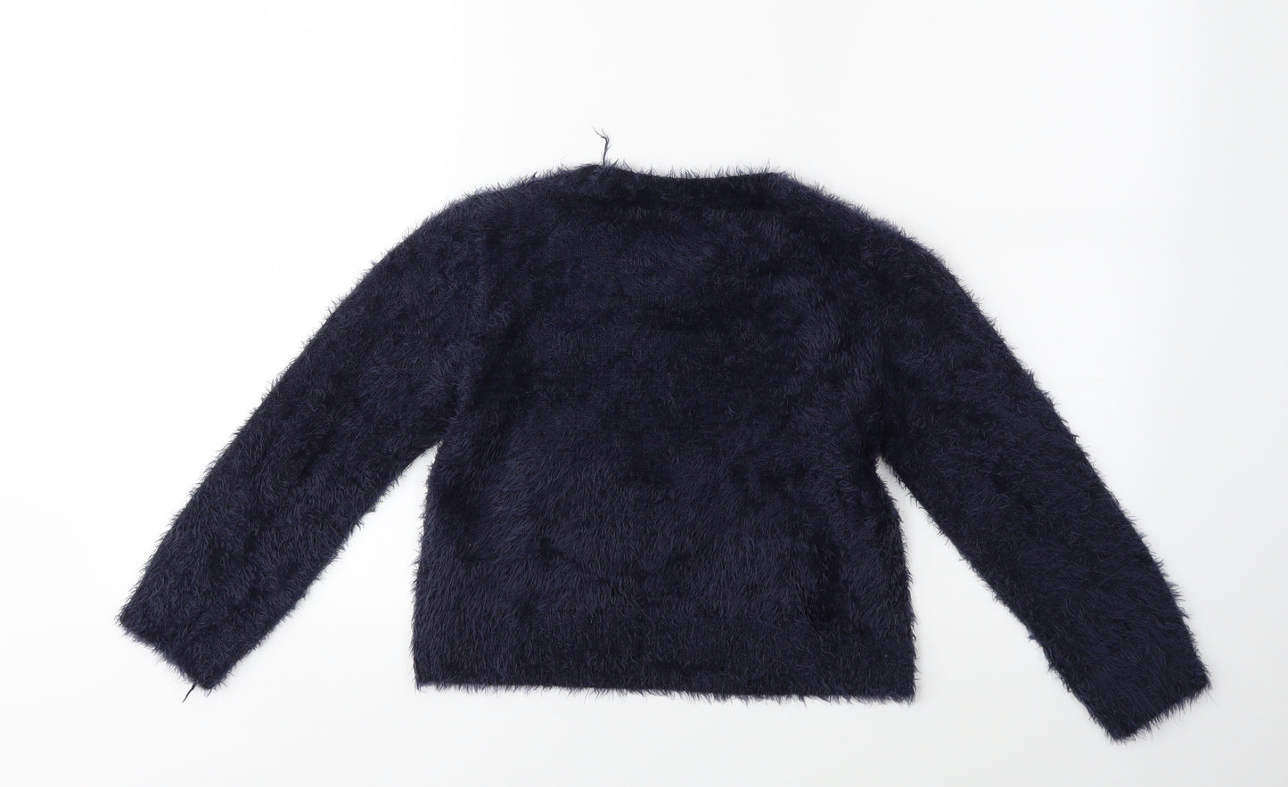 NEXT Girls Blue   Pullover Jumper Size 6 Years  - christmas