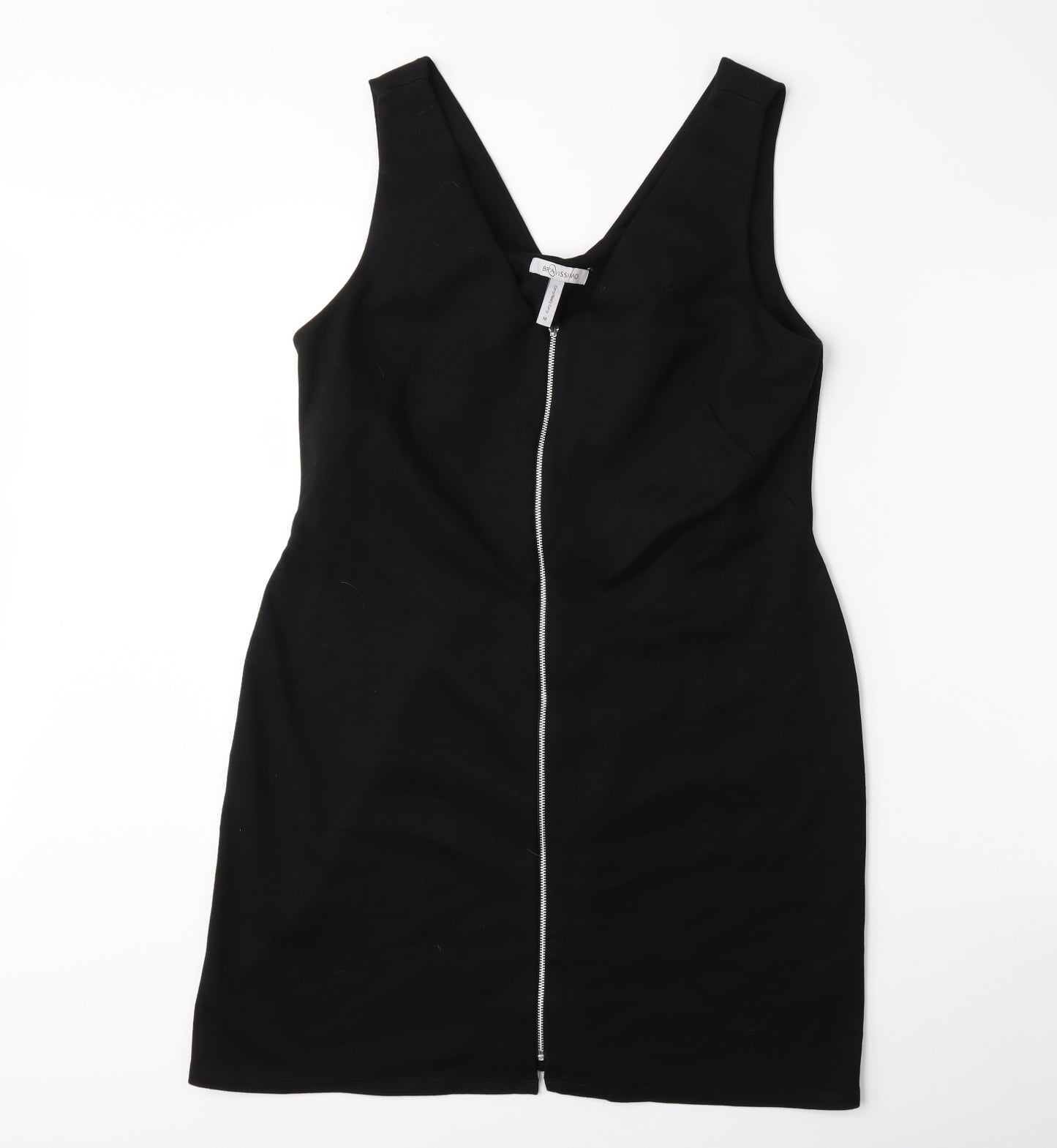 Bravissimo Womens Black   Pinafore/Dungaree Dress  Size 16