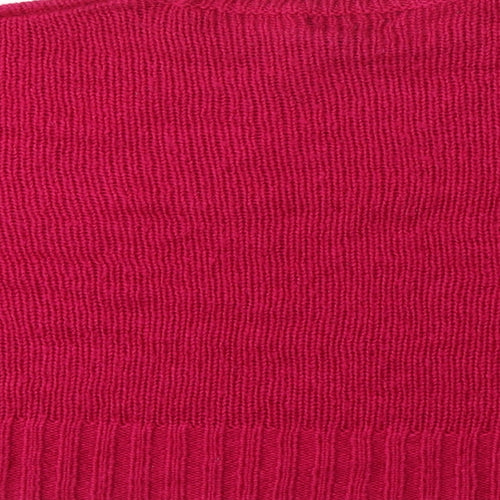 New Look Womens Pink  Knit Pullover Jumper Size L