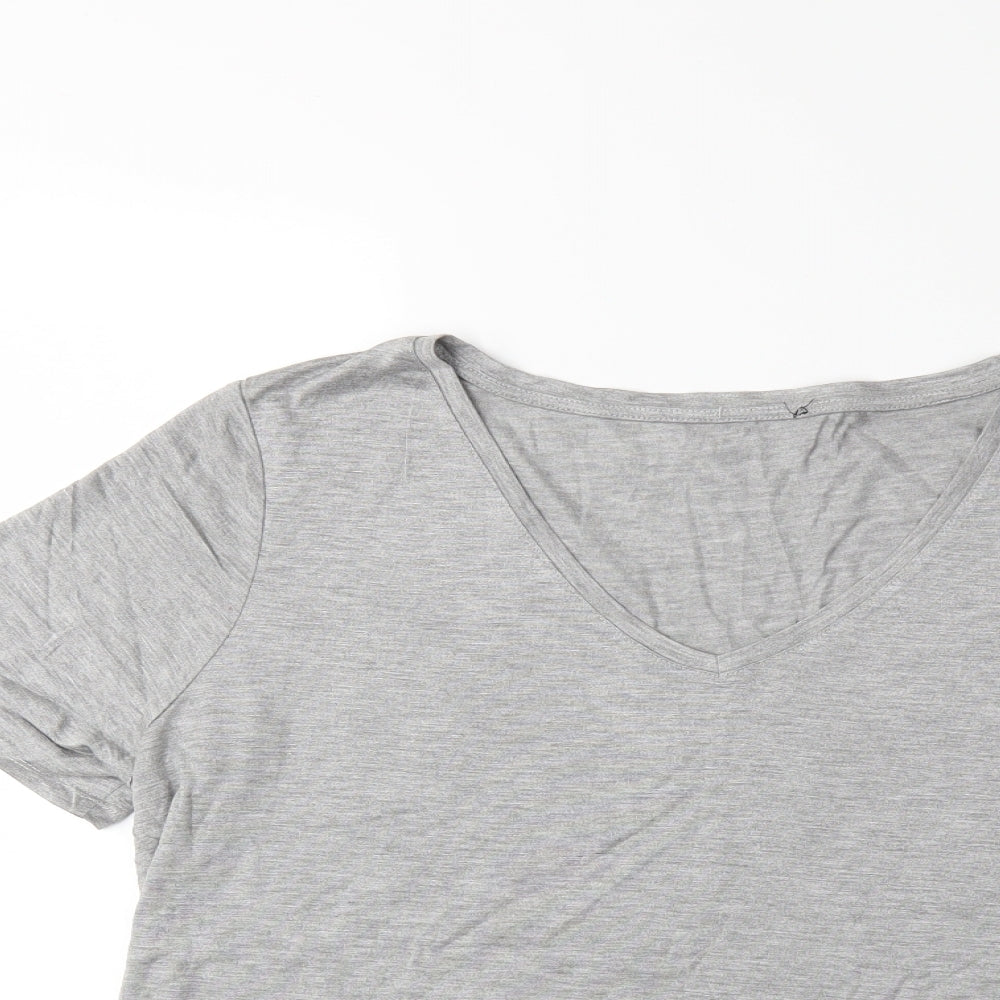 F&F Womens Grey   Basic T-Shirt Size 18