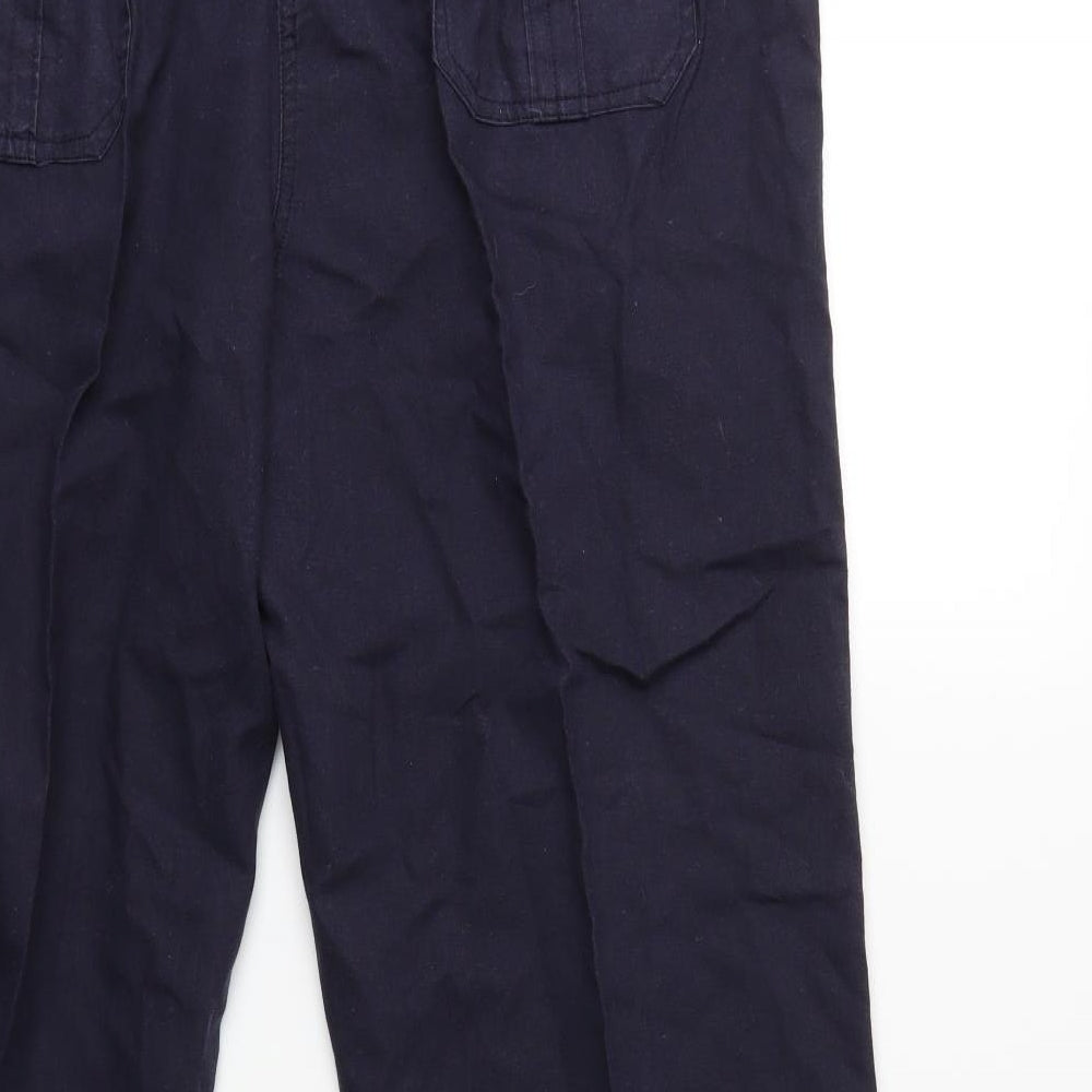 Casual Club Womens Blue   Cargo Trousers Size 16 L28 in