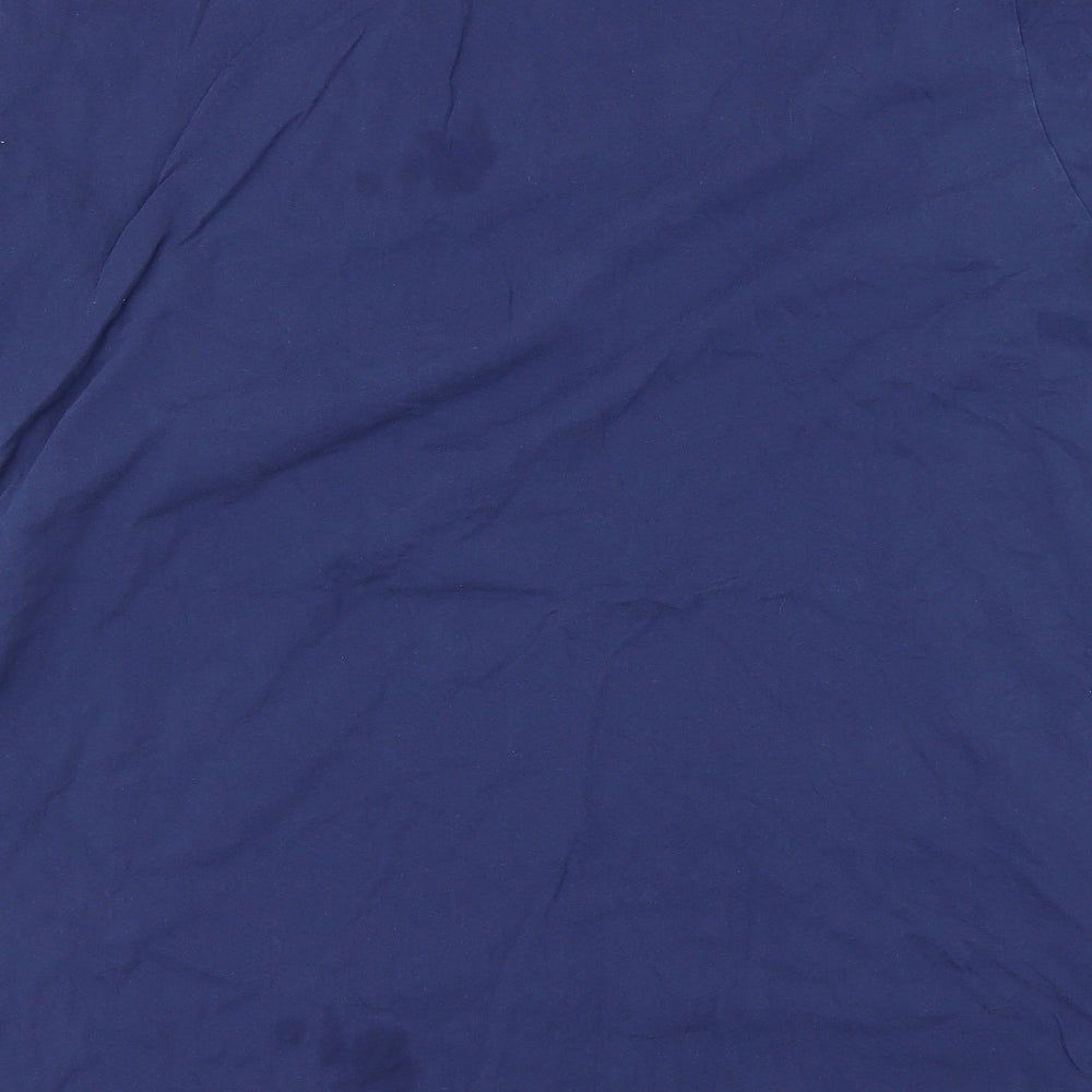 Preworn Mens Blue    T-Shirt Size 3XL