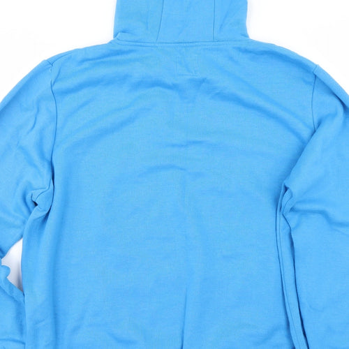 Cedar Wood State Mens Blue   Pullover Hoodie Size XL